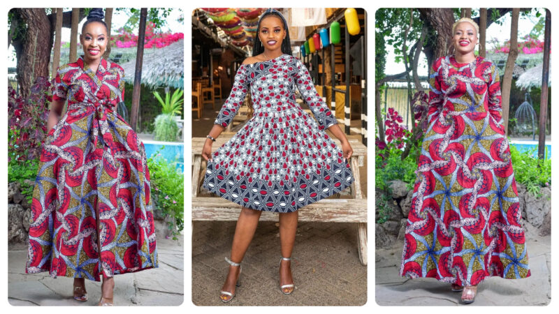 Best Kitenge Designs Dresses For Ladies in 2024