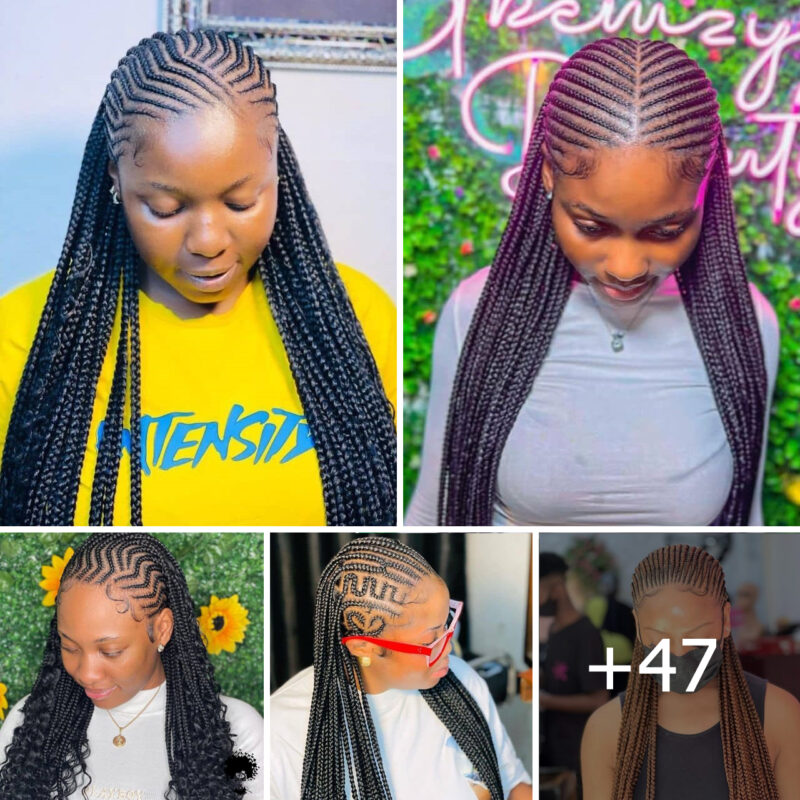 New Ghana Weaving Hairstyles For Ladies