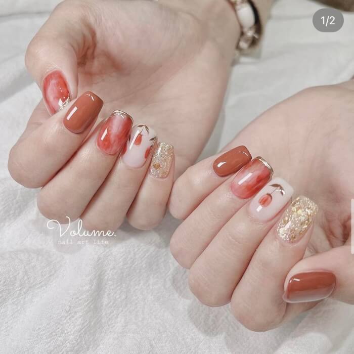 Long Pink Nails