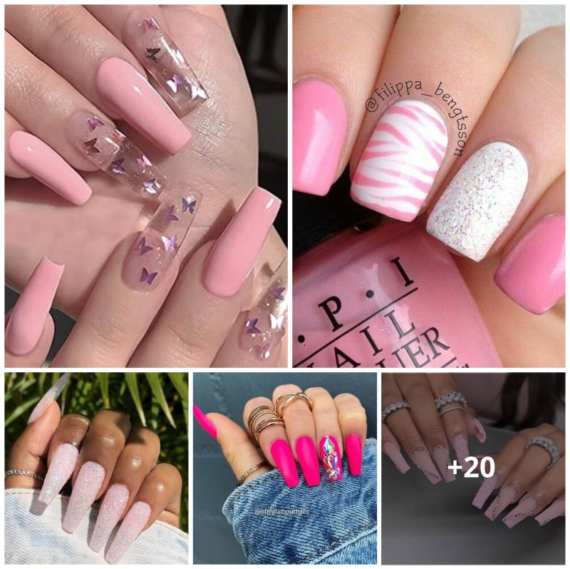 20+ Pink Nail Designs You Should Try For A Romantic Year