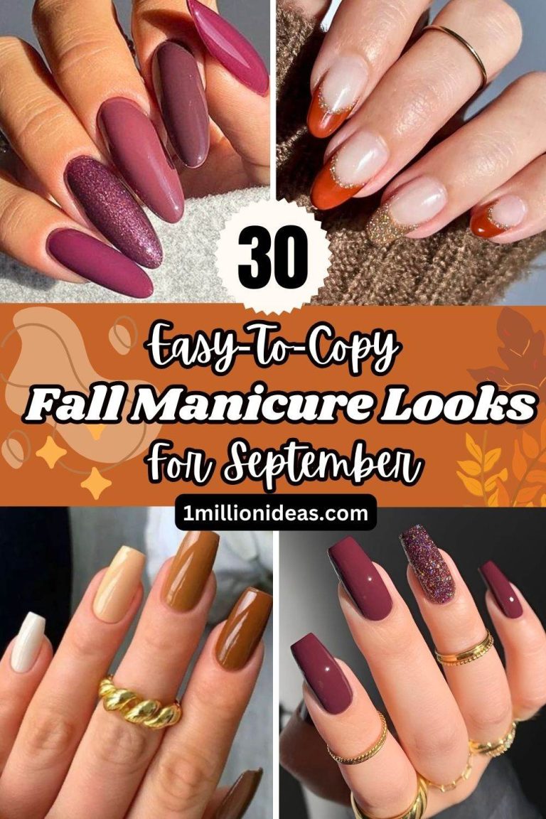 30 Easy-To-Copy Fall Manicure Looks