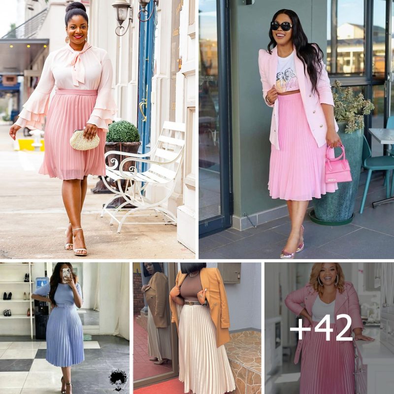 42 Stylish Pleated Skirt Outfits in 2024 Every Woman Should Try