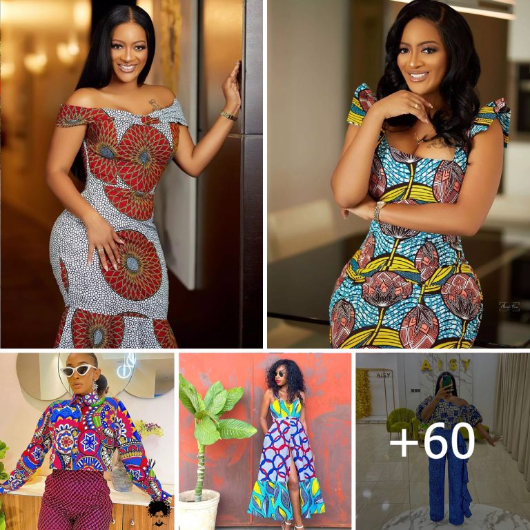 [60 PHOTOS] ~~ Hottest Ankara Dress Designs 2024