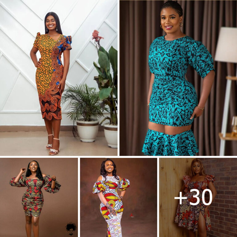 Elegant Ankara Gown Style In Vogue For Ladies