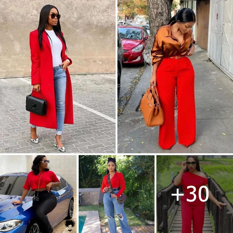 Nеw And Powеrful Rеd Outfit Idеаs For Womеn 2024