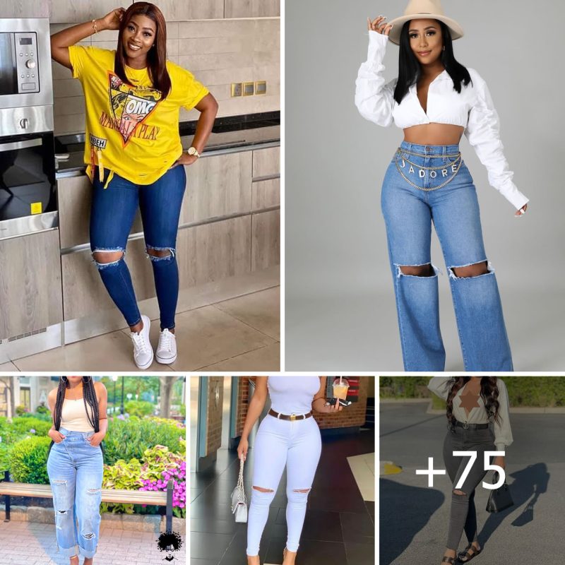 Ripped Jeans Outfit Ideas: 75 Street Style Looks