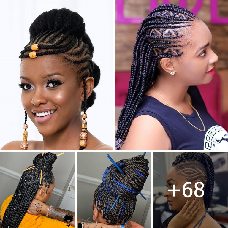 68 PHOTOS: Elegant Cornrow Braids For Special Days