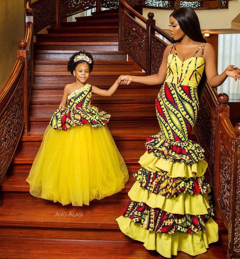 24 Stunning Ankara Gown Inspirations for Ladies