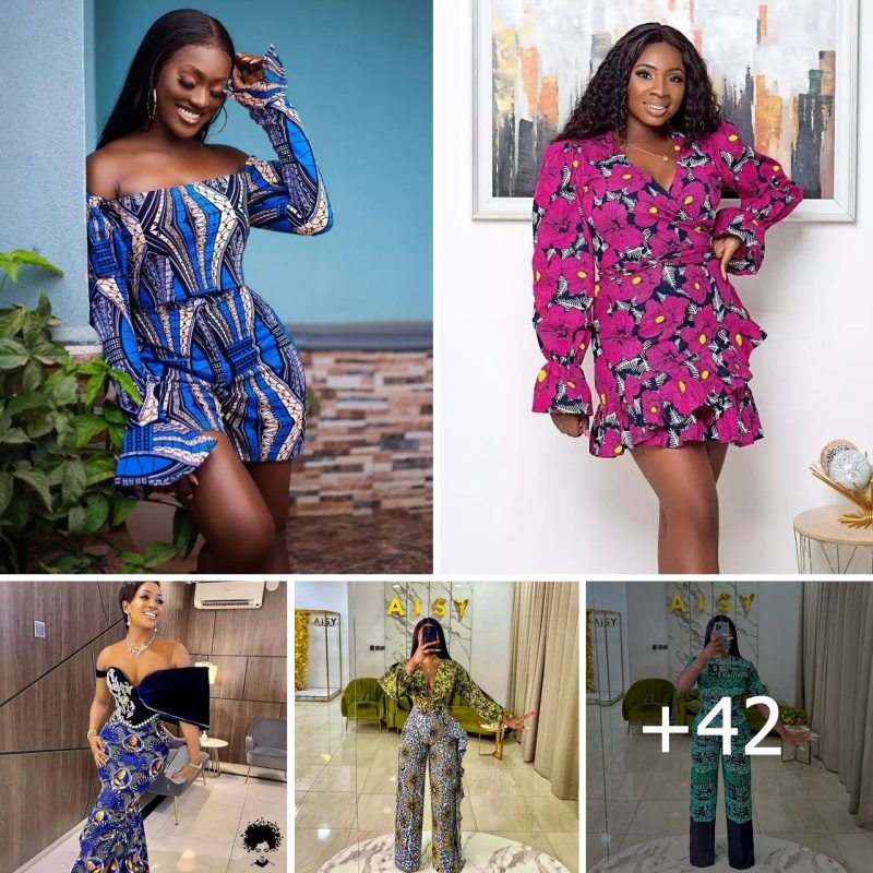 42 Chic Ankara Dresses: Blouses & Skirts, Gowns & Pants