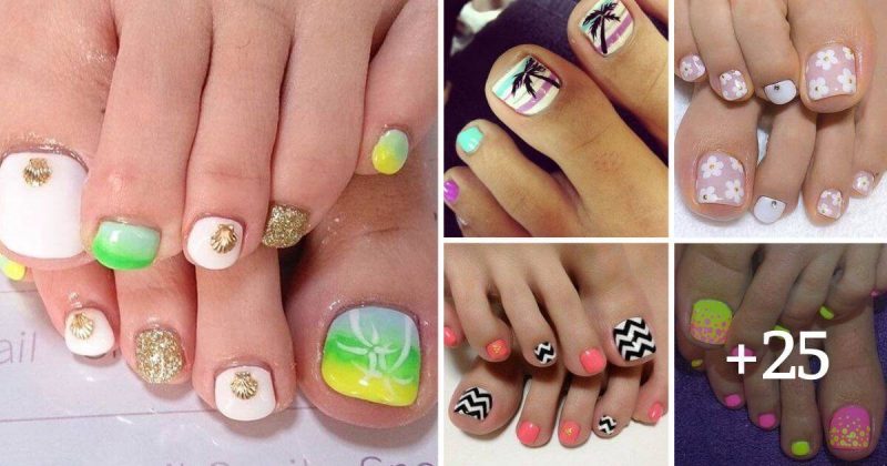 30 Stunning Toe Nail Designs To Go For This Summer
