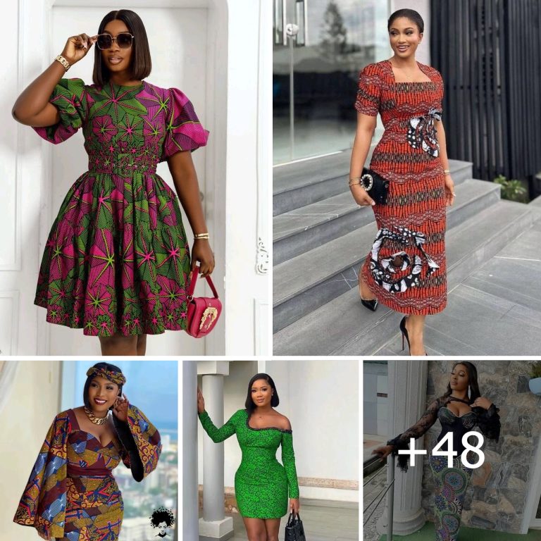 48 Beautiful Ankara Dress Styles Ladies Can Wear To Impress At Any Occasion