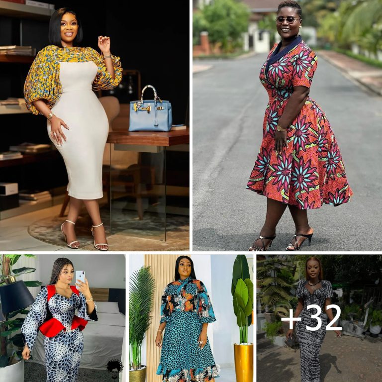 Elegant Ankara Outfits For Classy Women