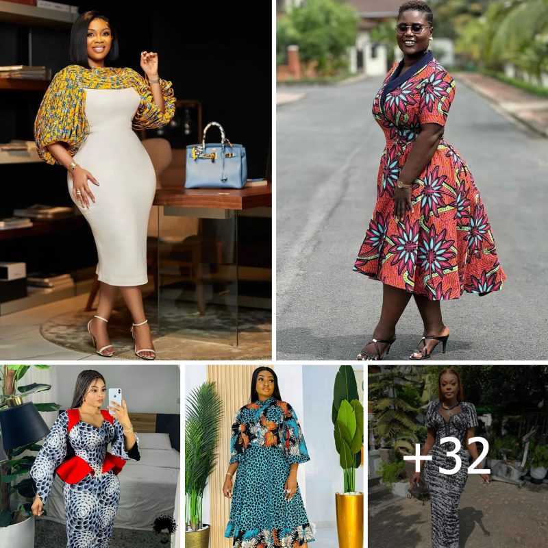 Elegant Ankara Outfits For Classy Women