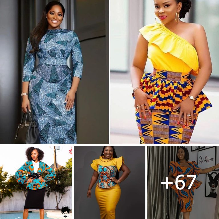 Fashionistas’ Go-To Ankara Skirt & Blouse Designs