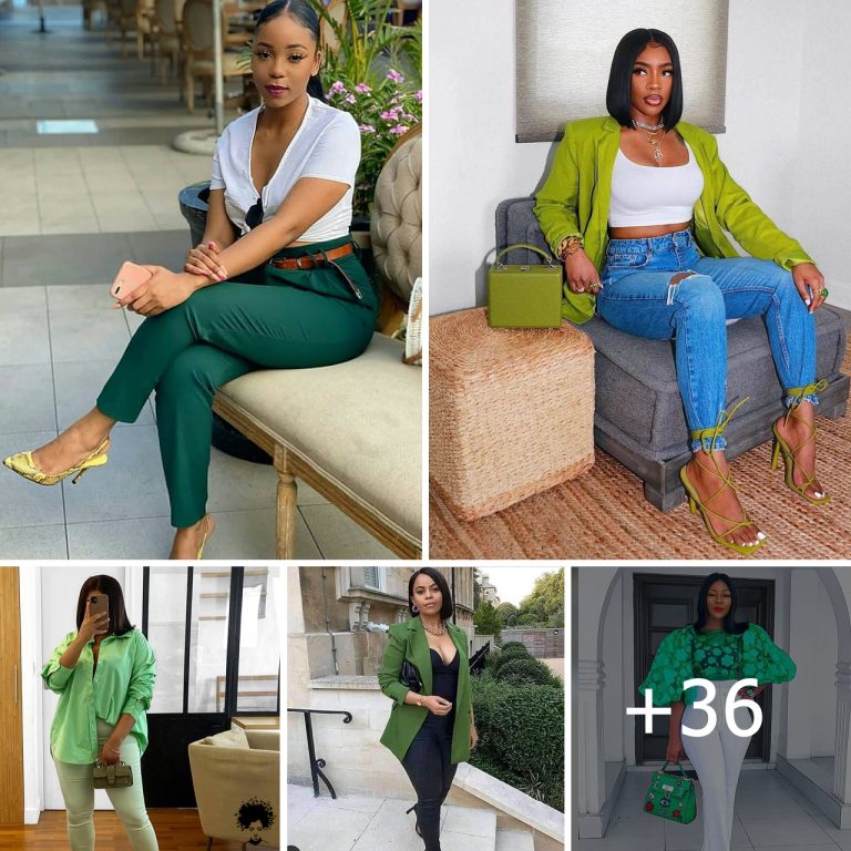Emerald Elegance: Stunning Looks for Women Who Love Green!