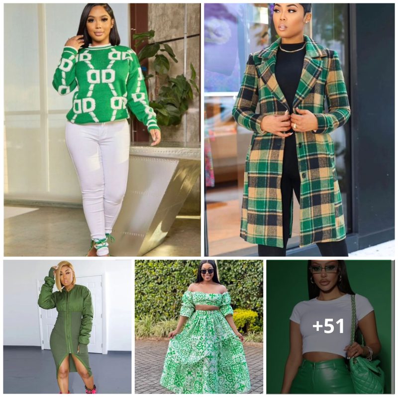 Green Outfit Ideas: 51 Favorites Outfits To Be On-Trend in 2025