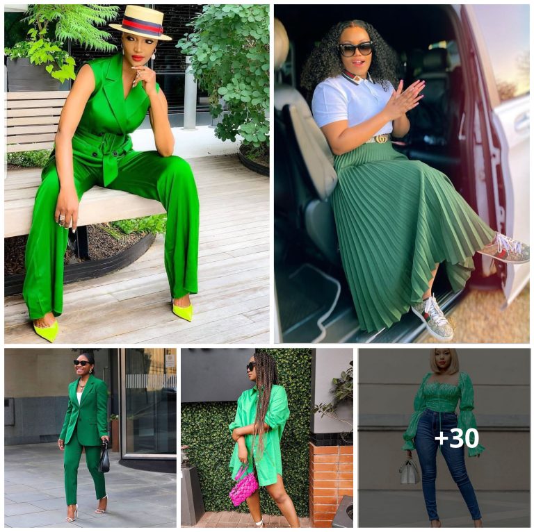 How To Wear Green ~ 30 Outfit Ideas & Style Tips