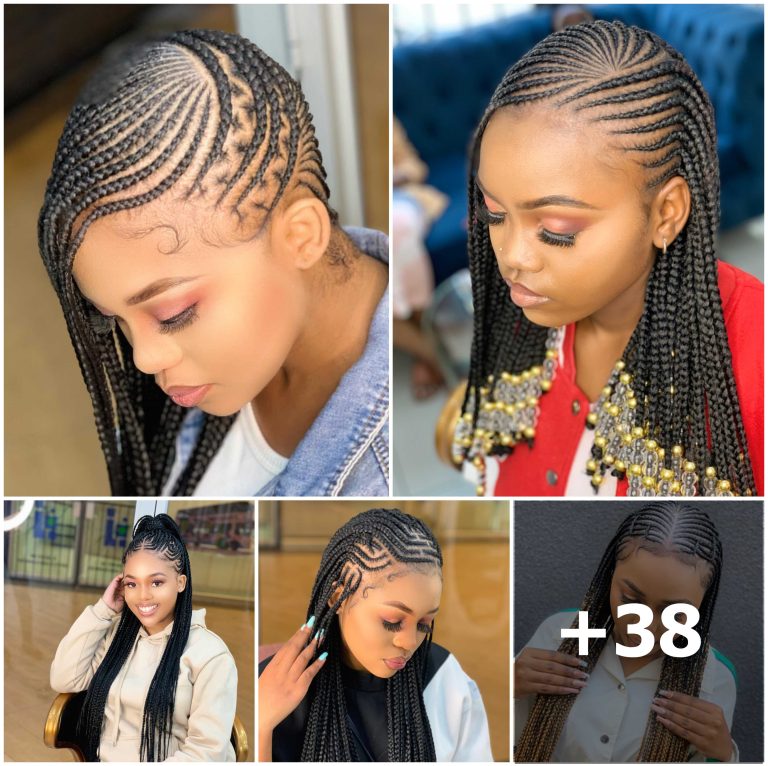 Expertly Styled Ghana Braids You’ll Love to See