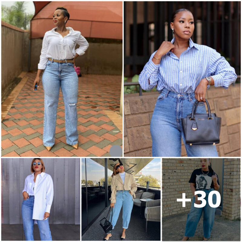 30 PHOTOS: Creative Ways To Style Jeans With Colorful Outfits
