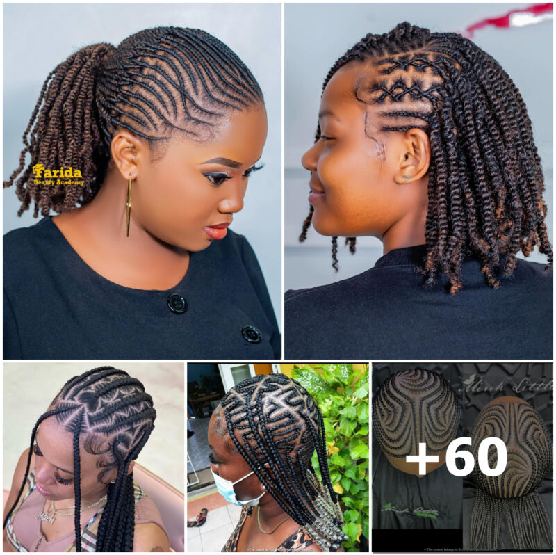 +60 PHOTOS: Premium knotless braid patterns ‎