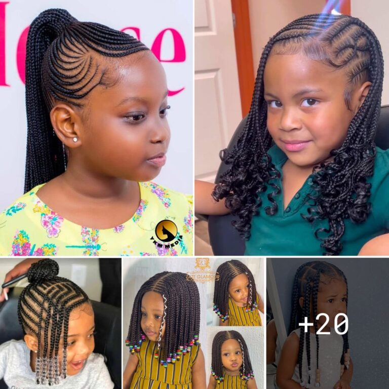 20 PHOTOS: Kids’ Cornrow Hairstyles + African Kids’ Hairstyles