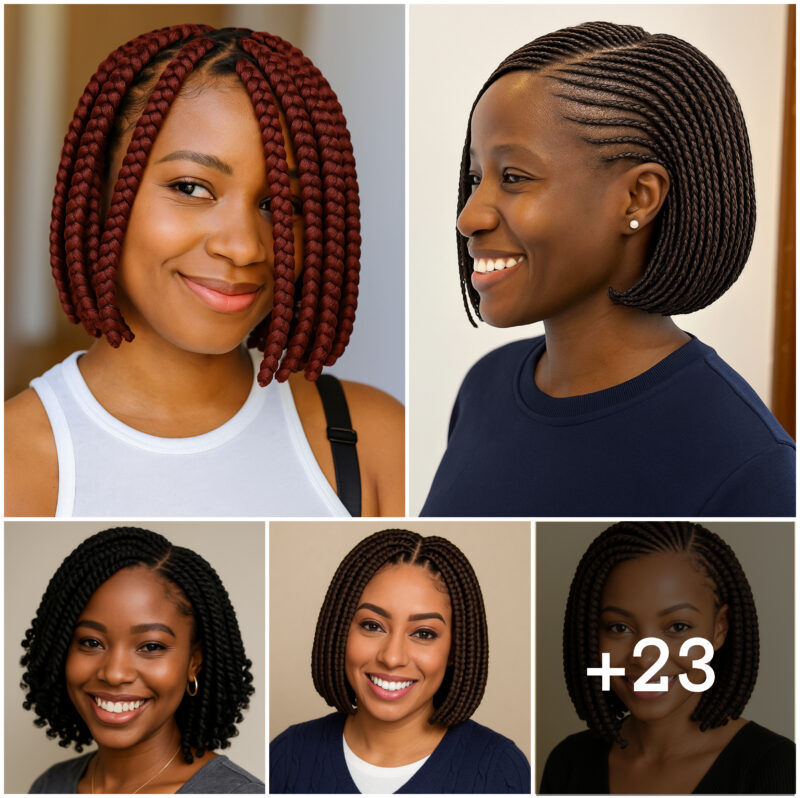23 PHOTOS: Short Braided Bob Hairstyles