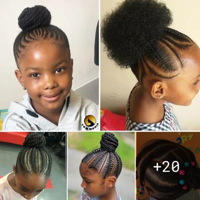 34 PHOTOS Custom braided hairstyles for kids ‎