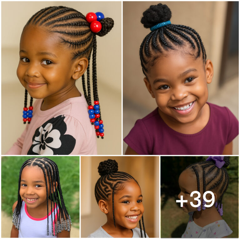 39 PHOTOS: Kids’ Cornrow Hairstyles Natural Hair