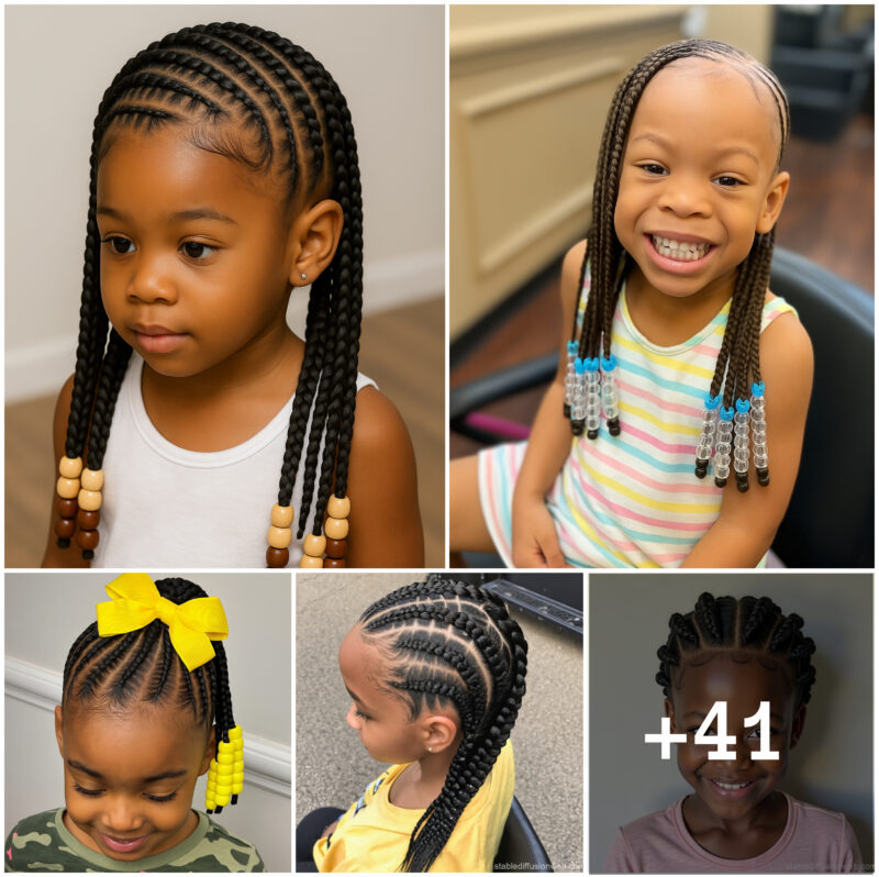 41 PHOTOS Kids’ Cornrow Hairstyles + African Kids’ Hairstyles