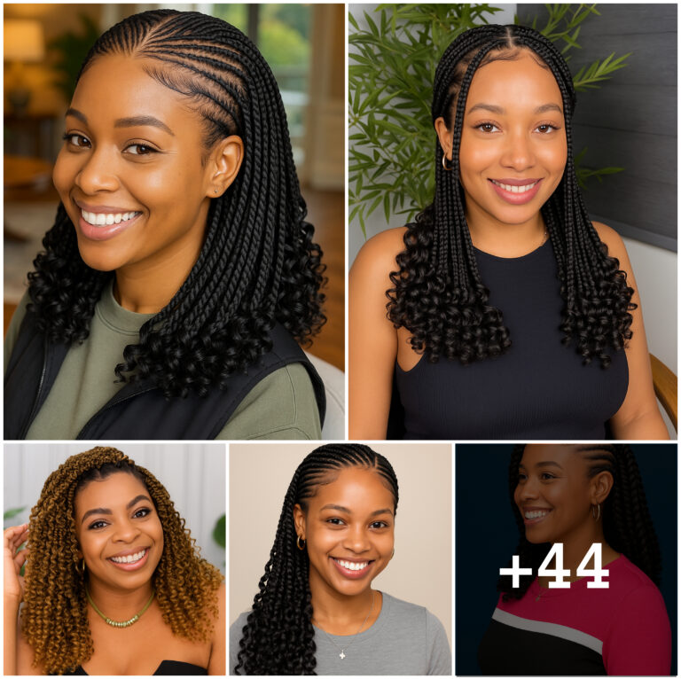 44 PHOTOS: Curly Ends Braids Hairstyles