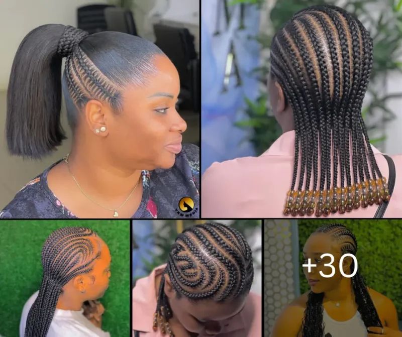 50 PHOTOS: Nice Cornrow Hairstyles – New hairstyle for women ‎