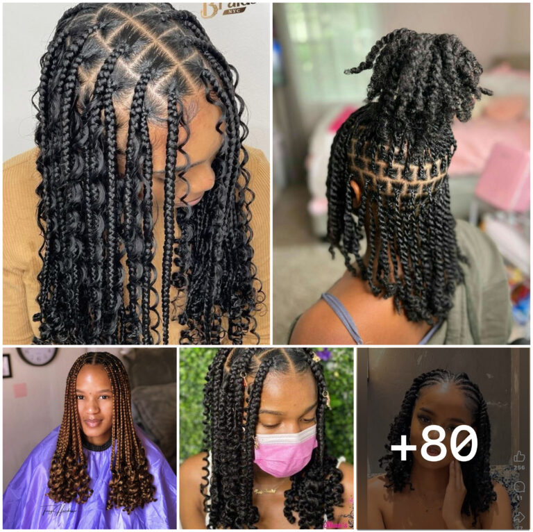 80 PHOTOS:  Braids for short hair