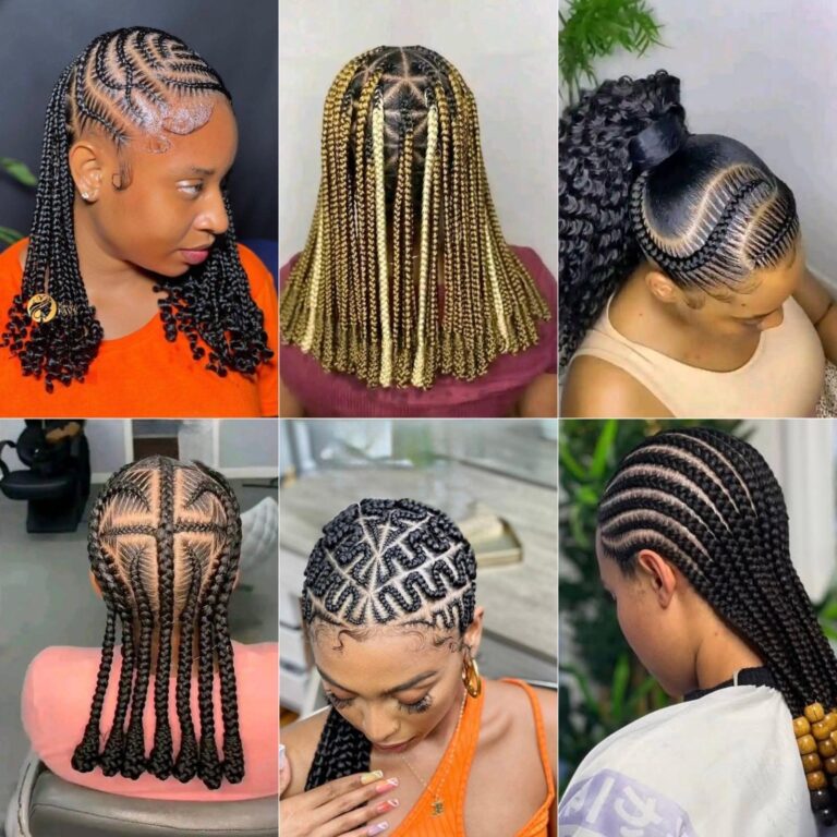 80 PHOTOS: Professional cornrow hairstyles vibe ‎