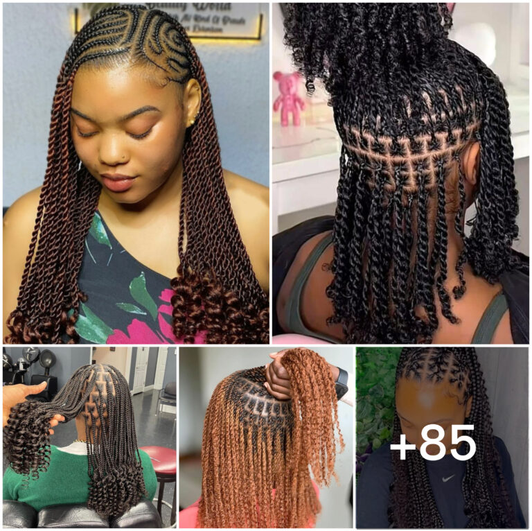 85 PHOTOS: Cute Looking Braids For Ladies – Knotless & Twists ‎