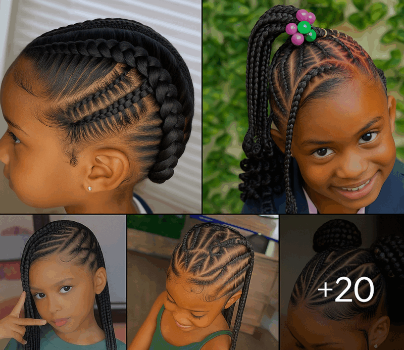 20 PHOTOS: Beautiful Hairstyles for kids ‎