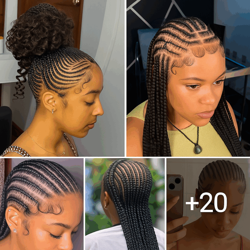 20 PHOTOS: Cornrow braid designs – Ghana braids styles ‎