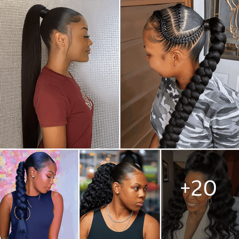 20 PHOTOS: Cute ponytail hairstyles for long hair ‎