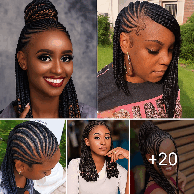 20 PHOTOS: Hair braids For Ladies ‎