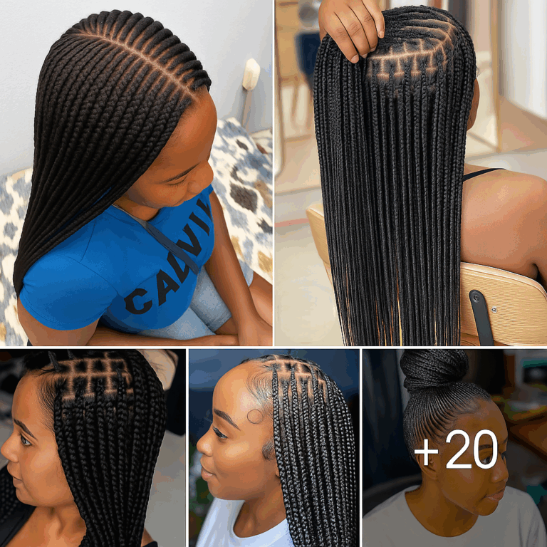 20 PHOTOS: Knotless braids styles – Box braids hairstyles ‎