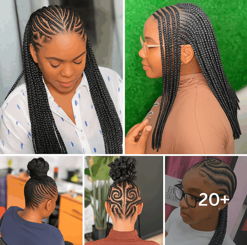 20 PHOTOS: Nice braided styles for women ‎