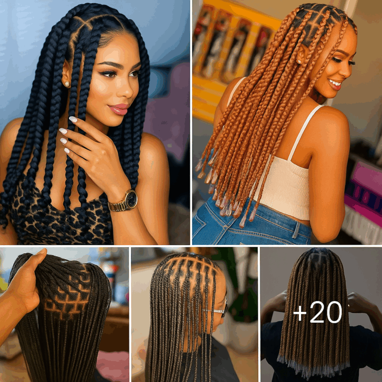 20 PHOTOS: Premium knotless braid ideas ‎