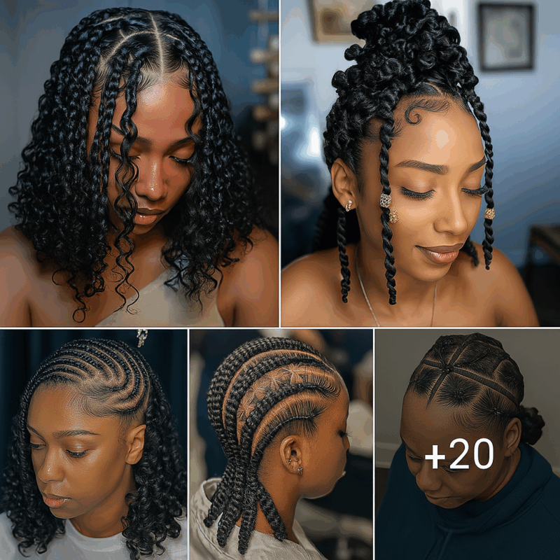 20 PHOTOS: Stunning African braid styles for women ‎