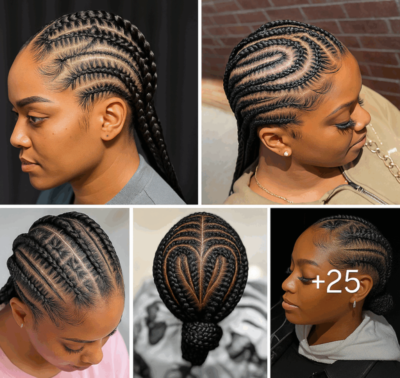 25 PHOTOS: Cornrow Braids Styles For Women ‎