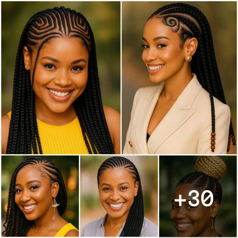 30 PHOTOS: Beautiful & Creative Braid Ideas For Ladies ‎