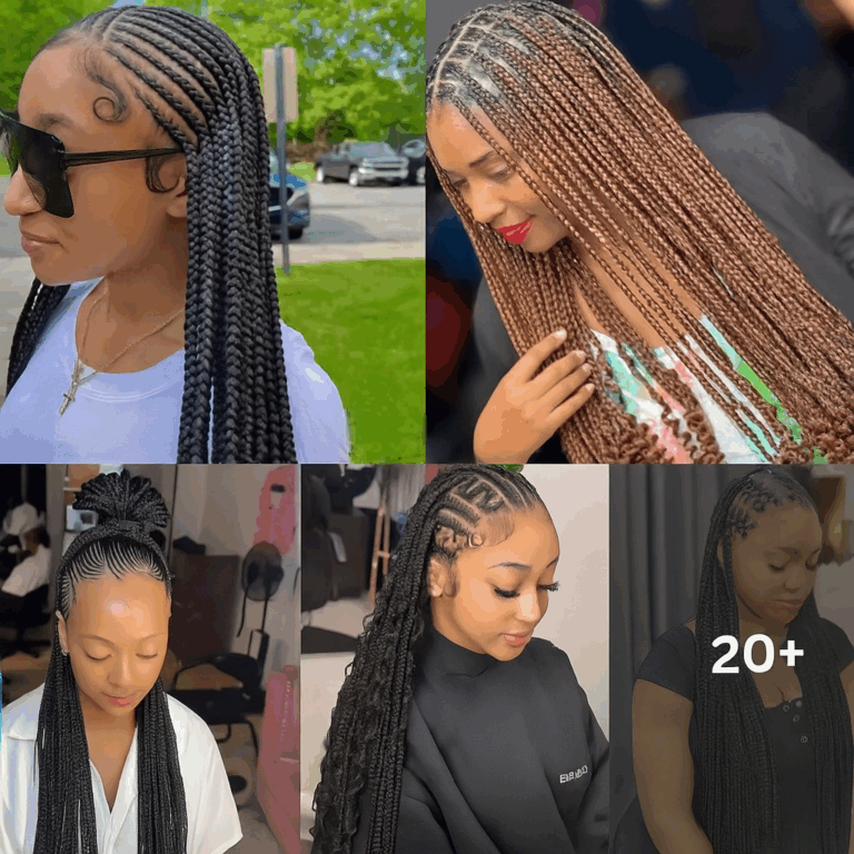 30 PHOTOS: Luxury braided hairstyles for ladies ‎