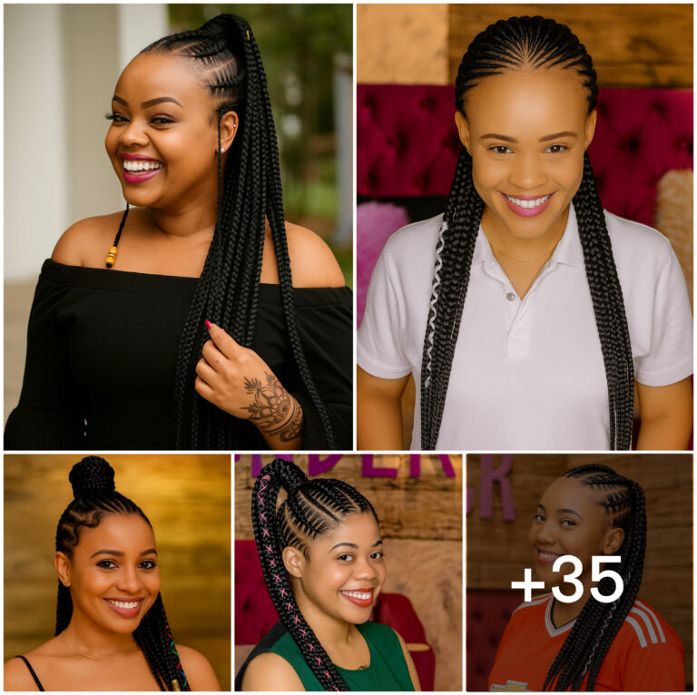 35 PHOTOS: Luxury braided hairstyles for ladies ‎