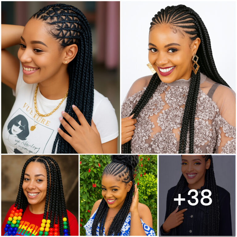 38 PHOTOS: Luxury braided hairstyles – Professional cornrow hairstyles ‎