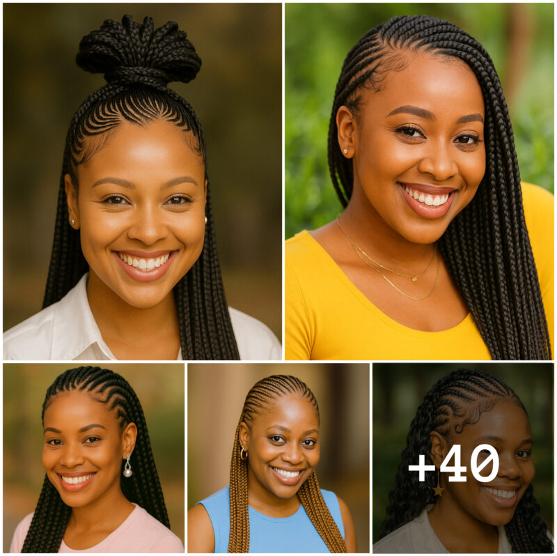 40 PHOTOS: Premium Cornrow Hairstyles For Natural Hair ‎