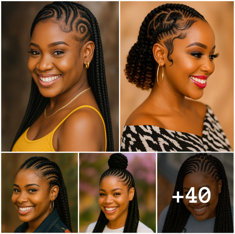40 PHOTOS: Professional cornrow hairstyles vibe ‎