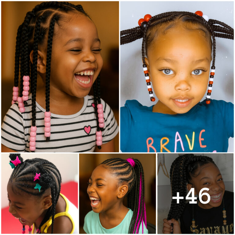 46+ PHOTOS: Cornrow braids for kids